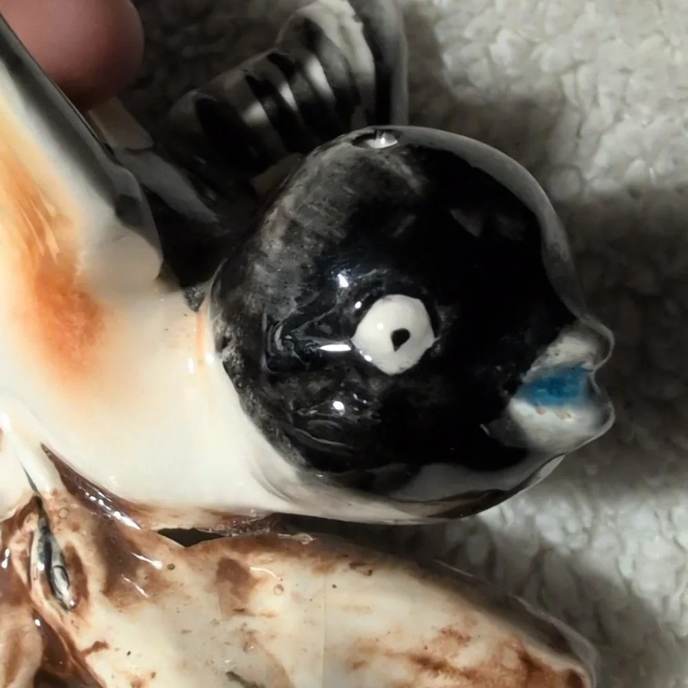 Vintage MCM Ceramic Bird Salt Shaker Japan‎